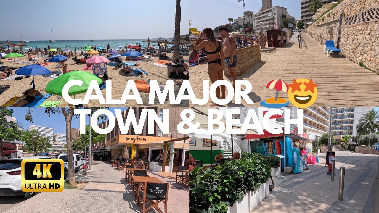 Cala Major - Mallorca! ⛱️🤩 EVERYTHING you need to see! 4K Walking Tour🌴