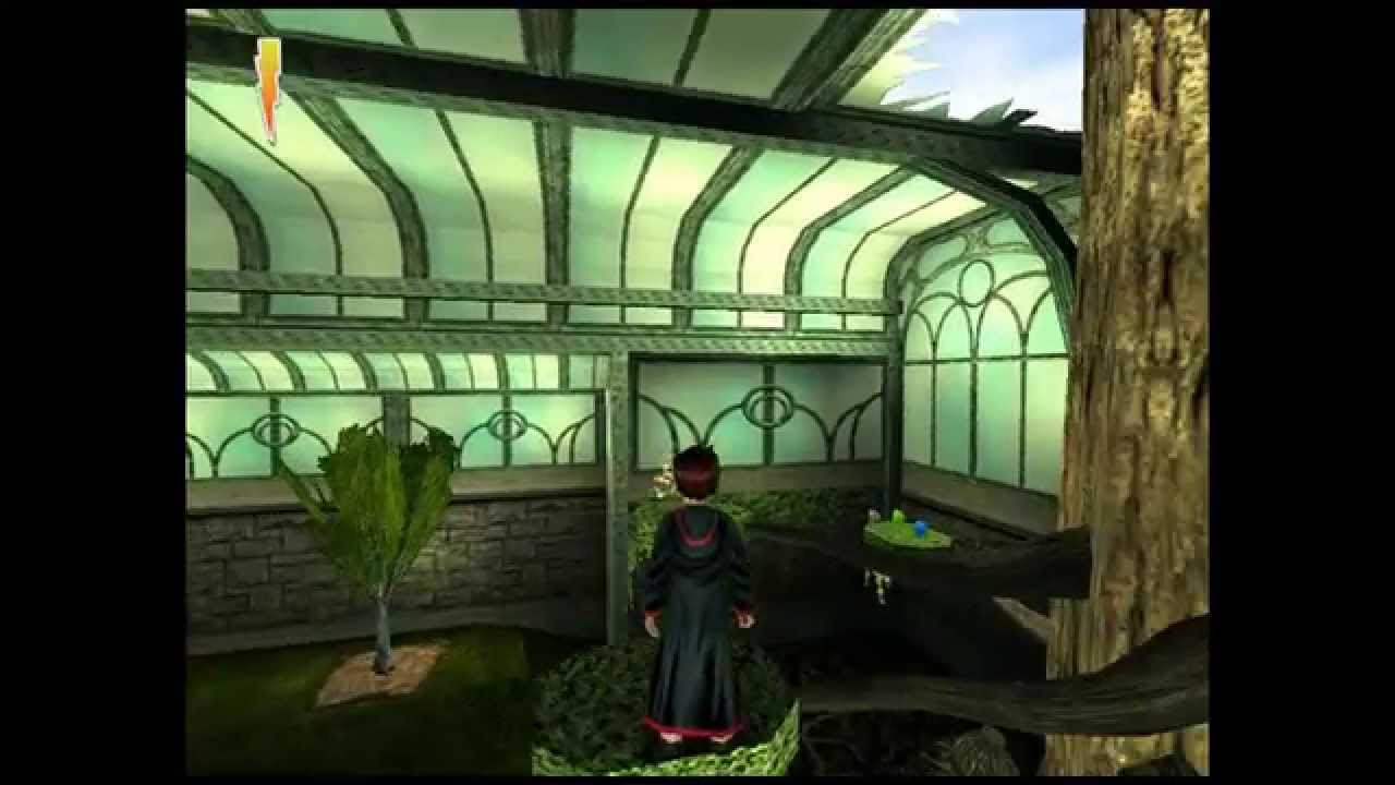 HP1 PC Full In-Game Experience - Part 7 Herbology Class & Incendio Challenge