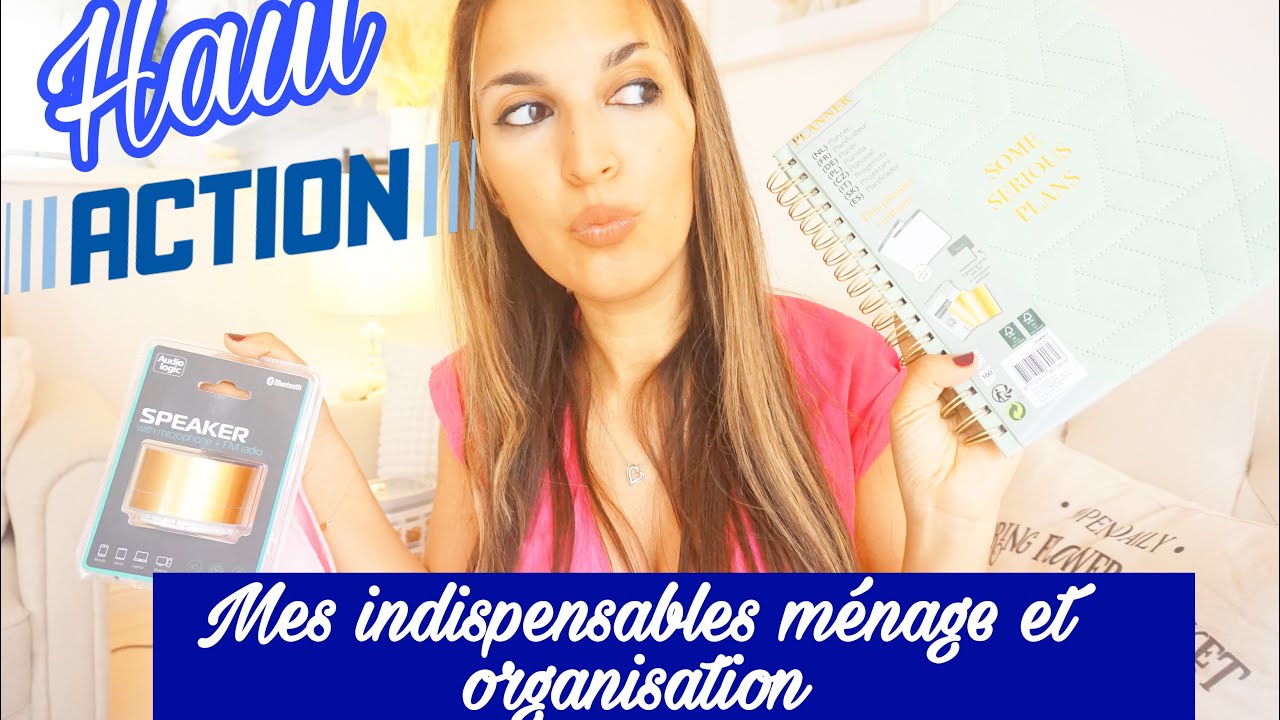 ✨HAUL ACTION| MES INDISPENSABLES POUR LE MÉNAGE ET L’ORGANISATION À TOUT PETITS PRIX ✨