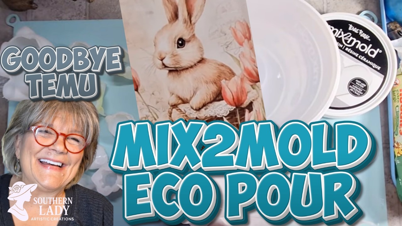 MIX2MOLD ECO POUR  Bunny Resin Molds & Booth Hacks! Amazon Haul