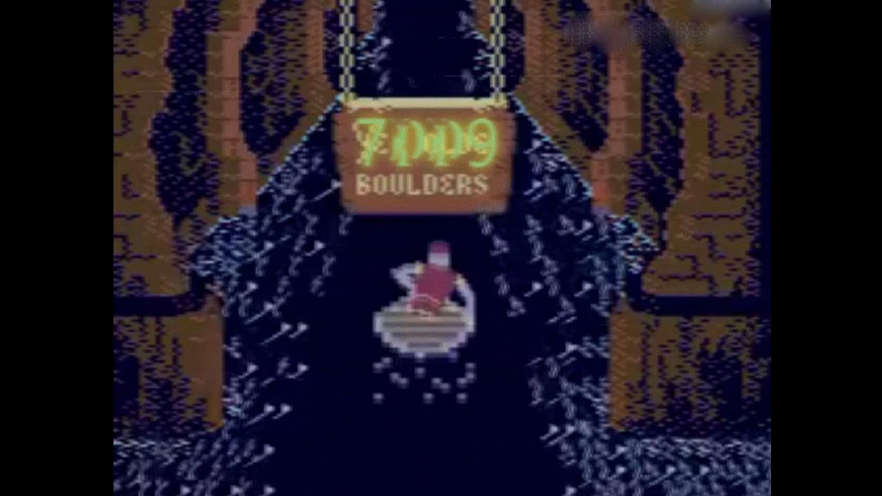 C64 Dragon's Lair II - lo-fi River Stream Ride