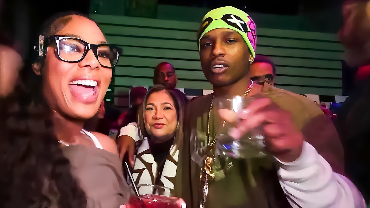 Зои Спенсер встретилась с ASAP Rocky на Дне ямса 🔥!