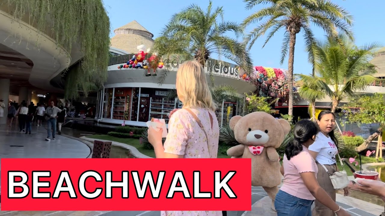 BEACHWALK SHOPPING CENTER KUTA WALKING TOUR 2024