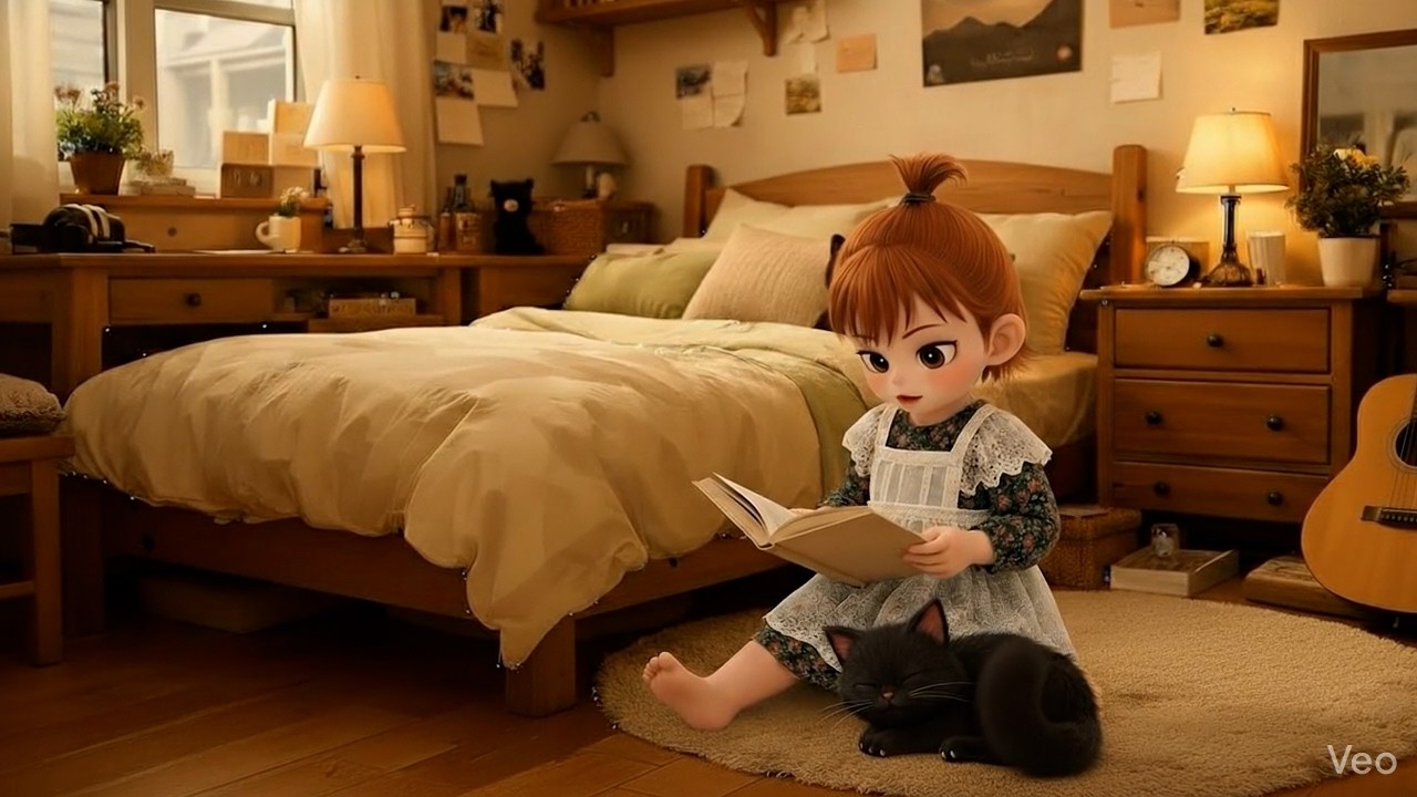 Study & Work Lofi | Nostalgic Tea Time with a Cat ☕🐾