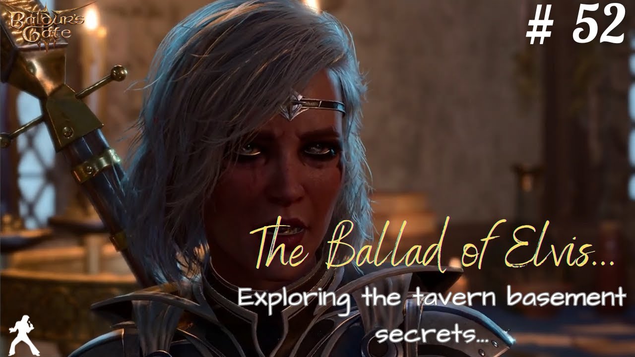 First Time playing BALDUR'S GATE 3 // 52 // Exploring the tavern basement secrets...