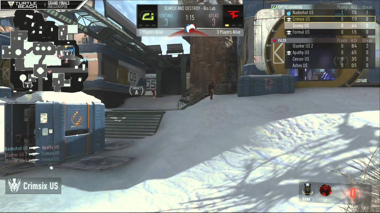 OpTic Gaming vs FaZe - Game 6 - Series 2 - Grand Finals - MLG Columbus Open