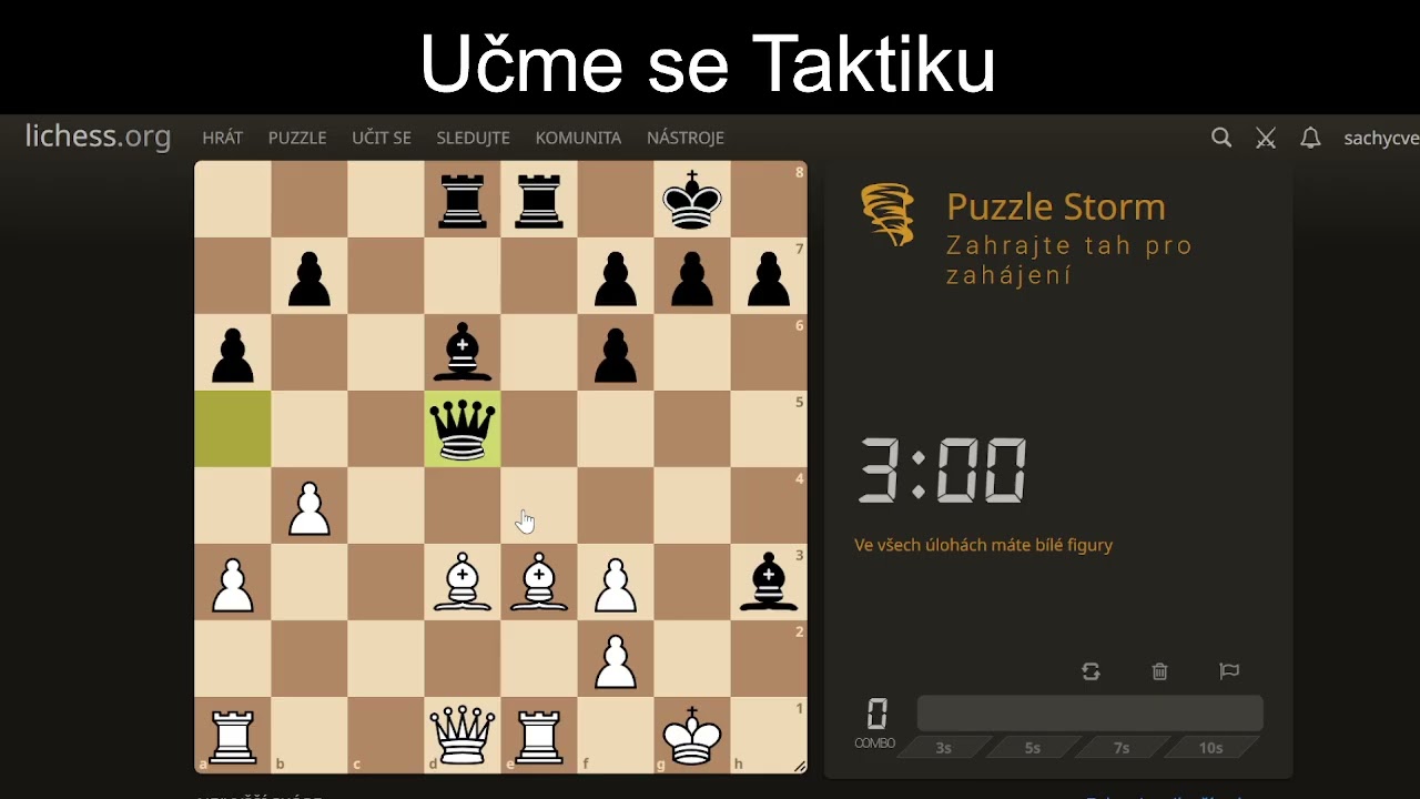 Učme se taktiku aneb speciální video o taktice