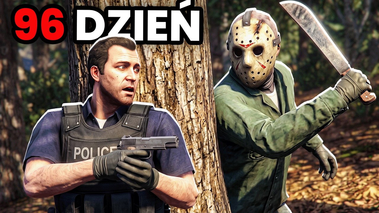 Spędziłem 100 DNI jako SERYJNY MORDERCA w GTA V