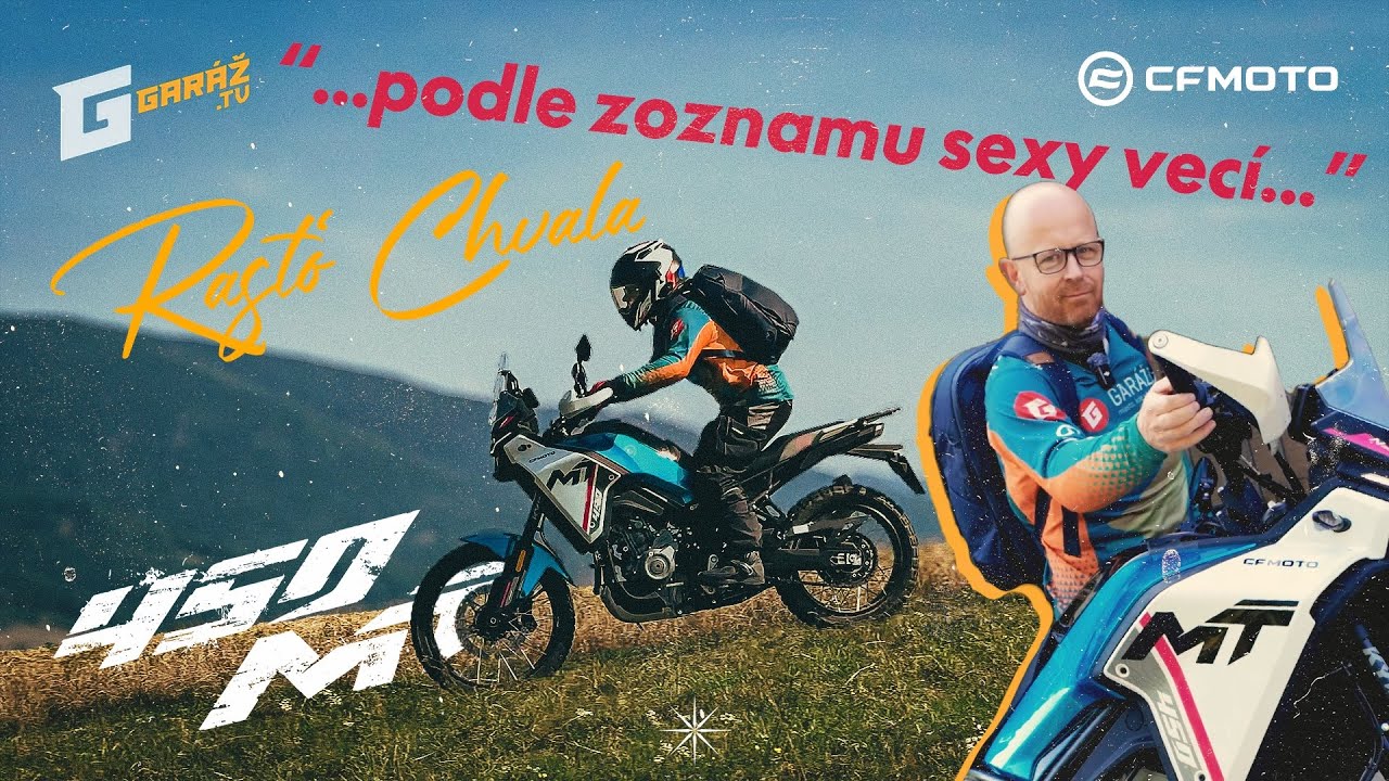 🔥Rasťo Chvala testuje CFMOTO 450MT – 