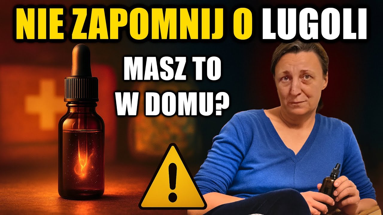 PŁYN LUGOLA &ndash; Po co go mieć w domu? Jak stosować? CZEGO UNIKAĆ? - Moje doświadczenia!