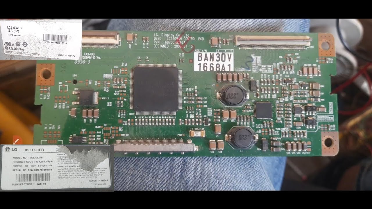 LG LCD T-con lvds dataseet | lc320wun panal dataseet | 32lf20fr LCD tcon data