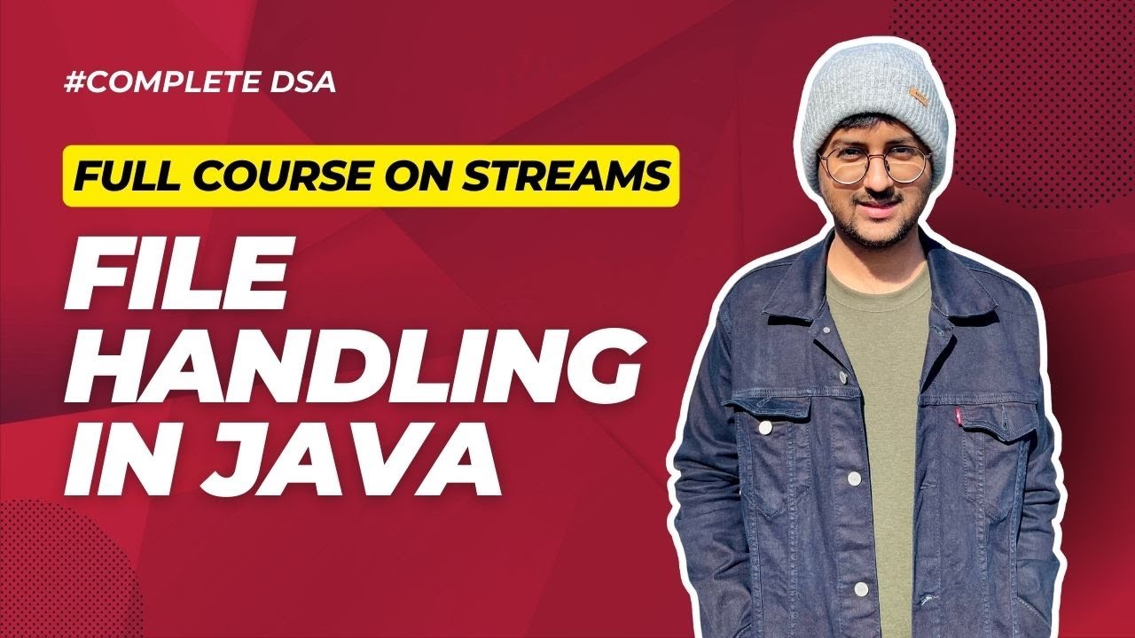 File Handling in Java Complete Course