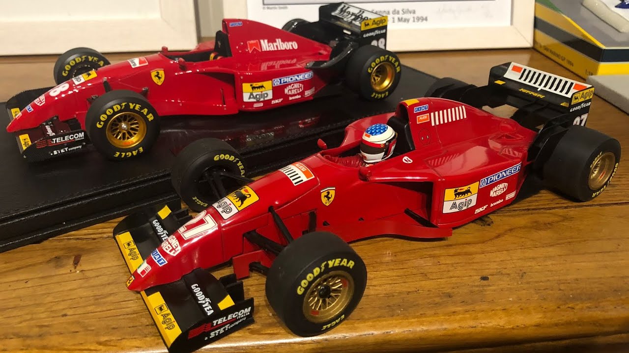 GP Replicas Vs Minichamps! 1/18 Ferrari 1995 412 T2 - Which Is Better????