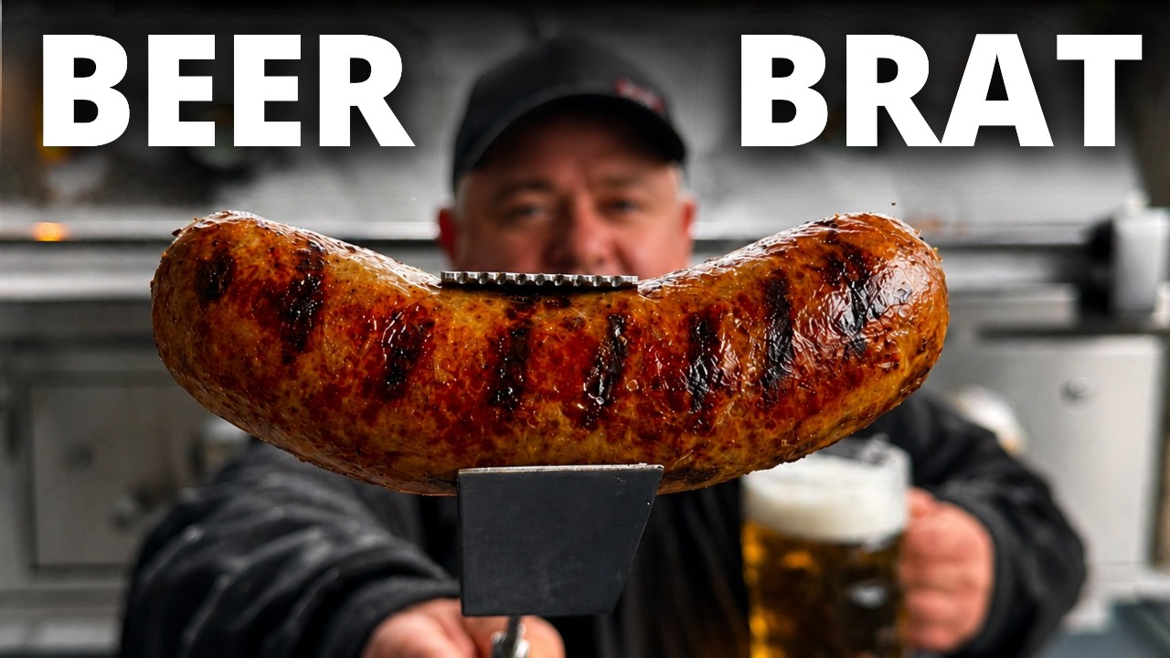 HOW TO MAKE BEER BRATS (without wasting beer)