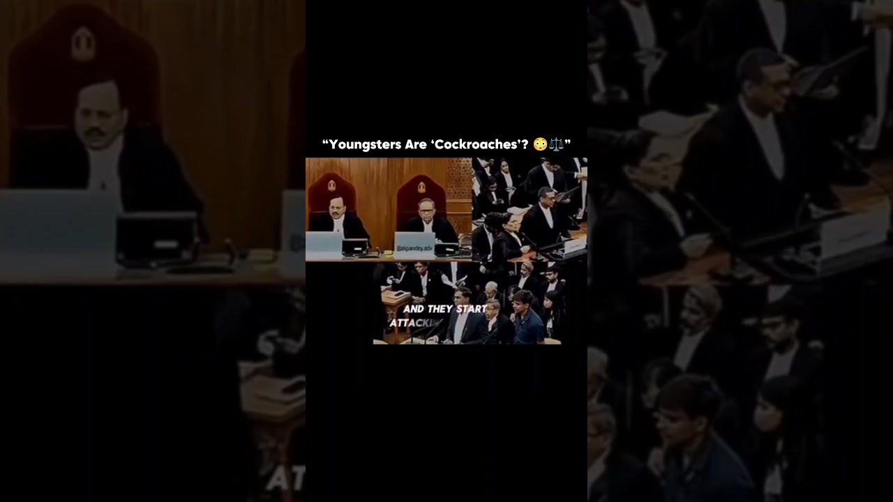 &ldquo;CJI Surya Kant&rsquo;s Alleged &lsquo;Cockroach&rsquo; Remark Sparks Nationwide Outrage 😳🔥&rdquo; #cjp #cji #youngsters