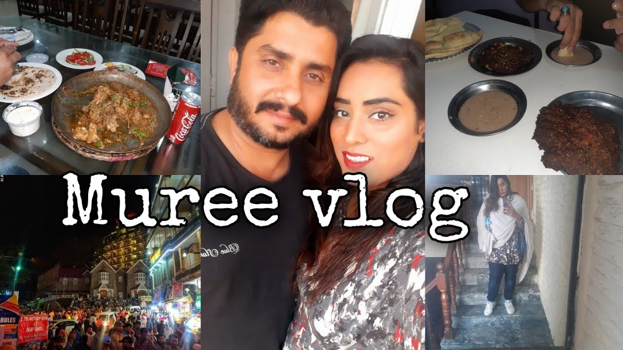 A night on muree mall road || gpo muree|| muree vlog by uroosa hameed