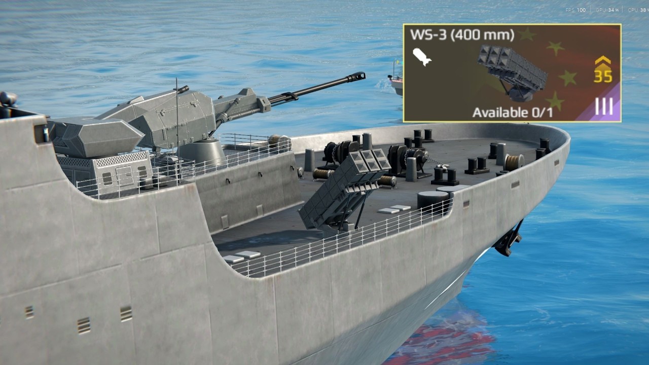 Best Granate Launcher for Long range Combat - WS-3 in CN Type 073 - Modern Warships