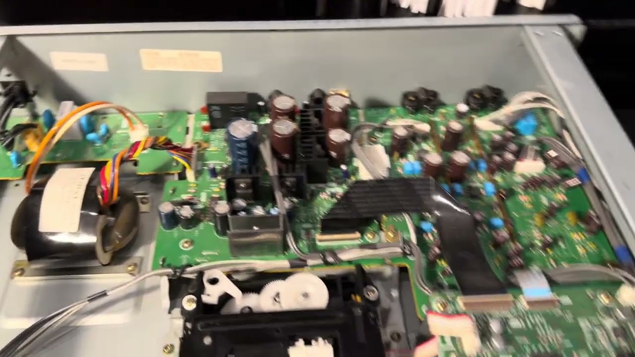 Sony MDS-JA3ES Minidisc player TOC disc read and eject error repair