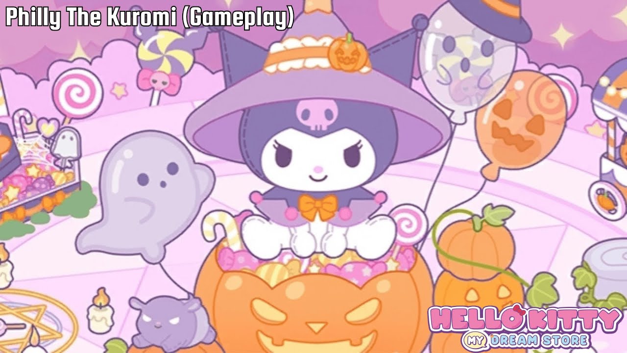Попытка провести мероприятия на Хэллоуин | Hello Kitty My Dream Store | Philly The Kuromi