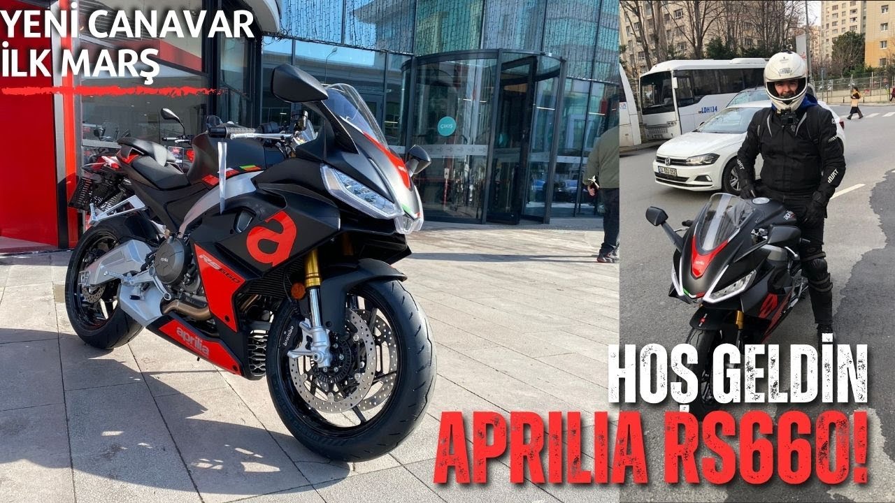 HOŞ GELDİN APRILIA RS660 | TESLİMAT GÜNÜ | YENİ MOTOR İLK SÜRÜŞ [RPM]
