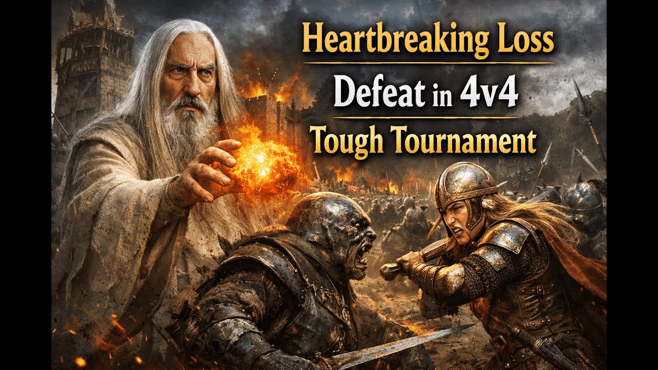 We have been massacred in 4v4 tournament in the first round