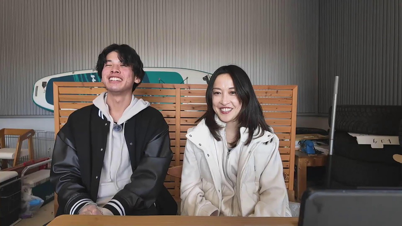 ペットボトルラベル剥がし業務しながら生配信