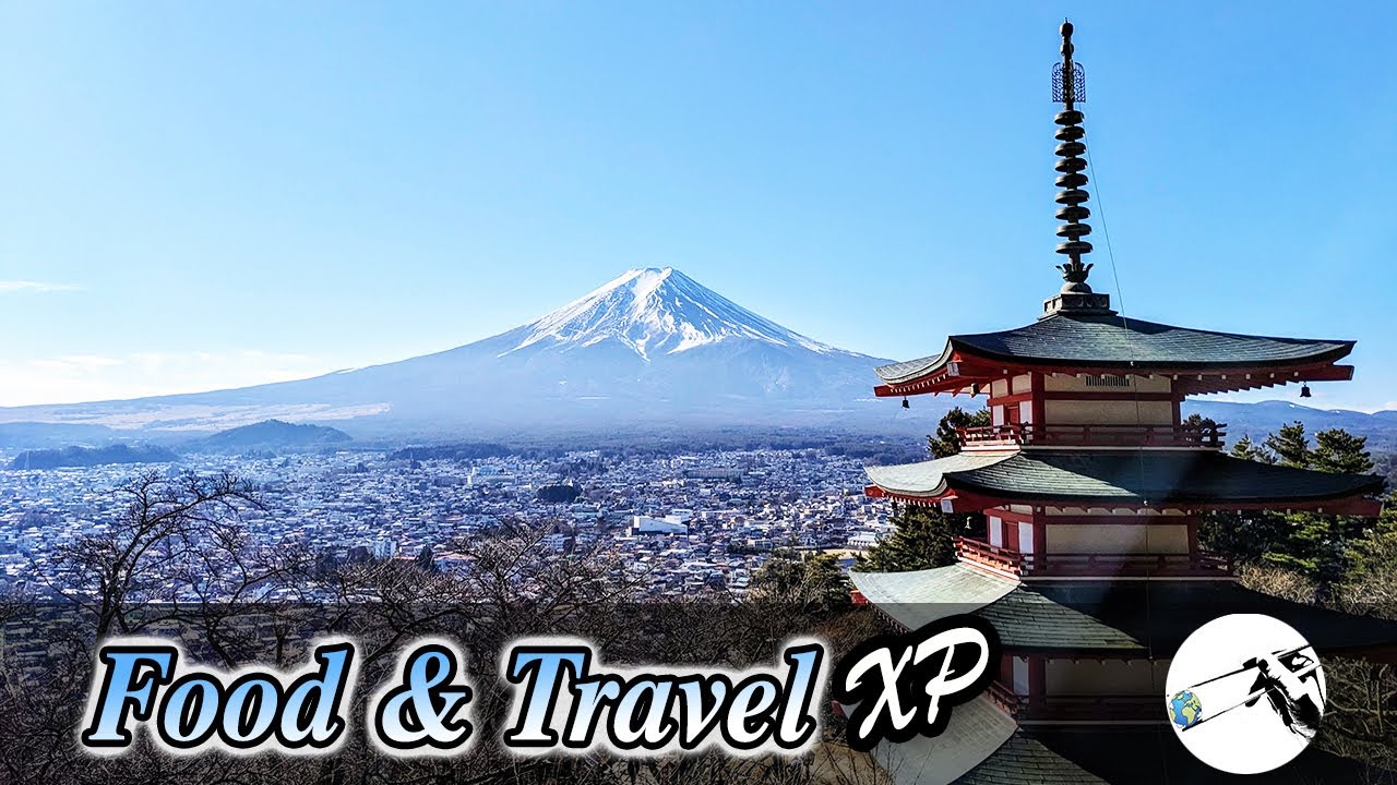 The Chureito Pagoda Japan  4K | Food & Travel XP