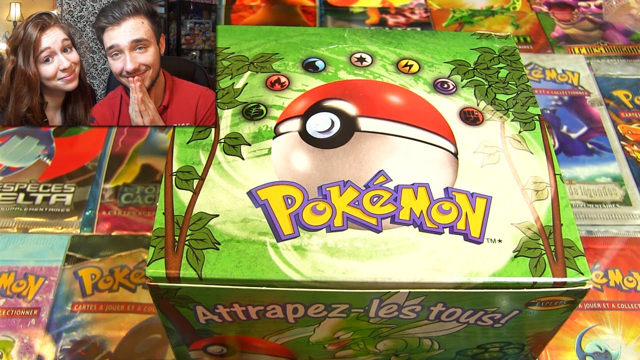 # 500 000 Abonnés # Ouverture d'un Display Pokémon JUNGLE de 1999 ! MON ENFANCE !!