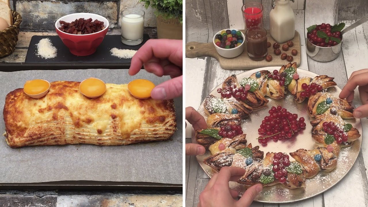 Chefclub-Approved Christmas Menu 🎅 Mistletoe Crown 🎄Festive Meatloaf 🍖 Frozen Snowball 🍨