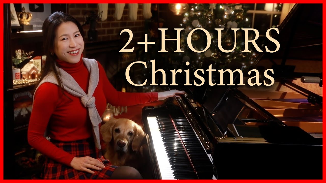 2+ Hour Christmas Piano & Vocal Music • Non Stop Holiday Music by Sangah Noona