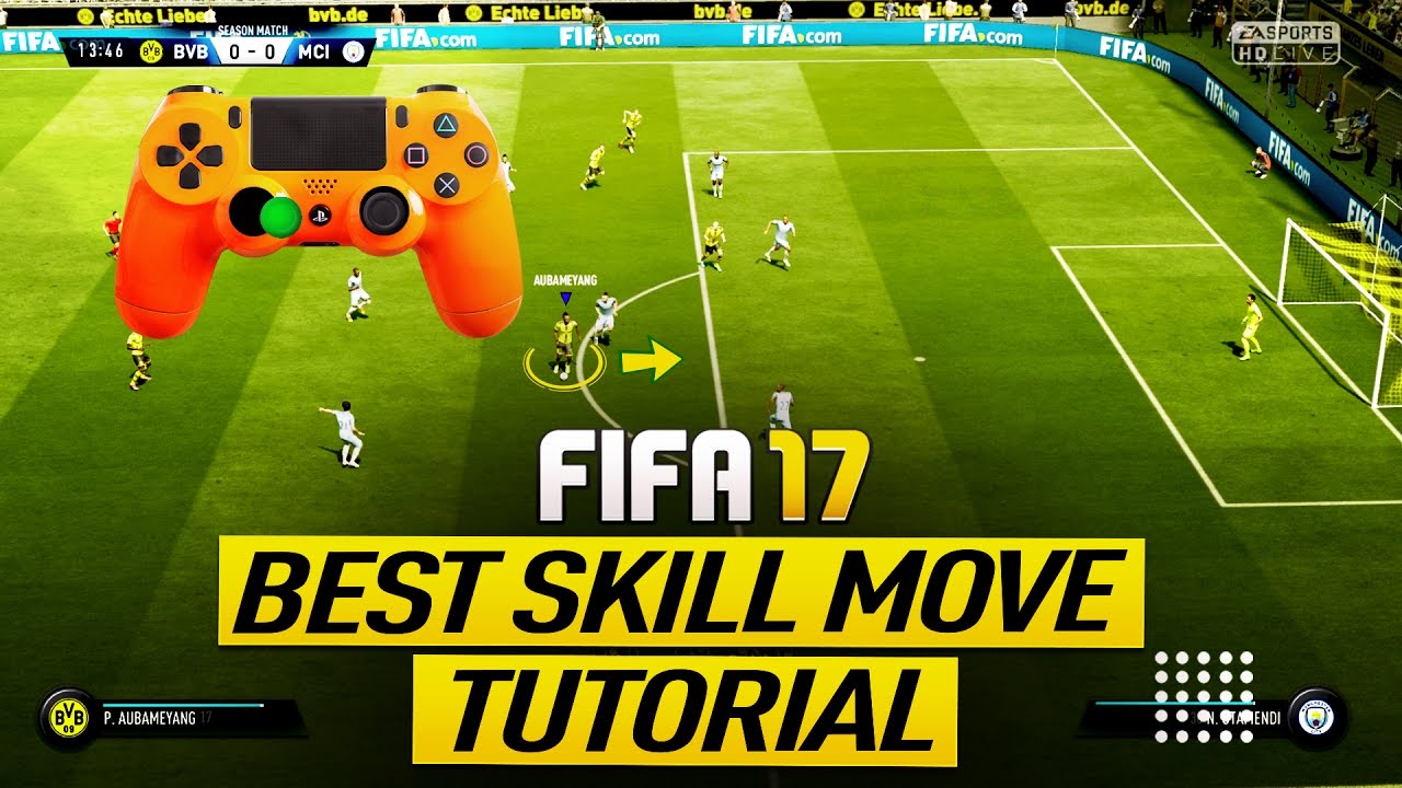 FIFA 17 BEST SKILL MOVE TUTORIAL - HOW TO GET BETTER AT FIFA 17 - MOST DANGEROUS TRICK (H2H & FUT)
