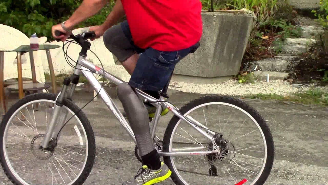 How to Ride a Bike as An Above Knee Amputee
