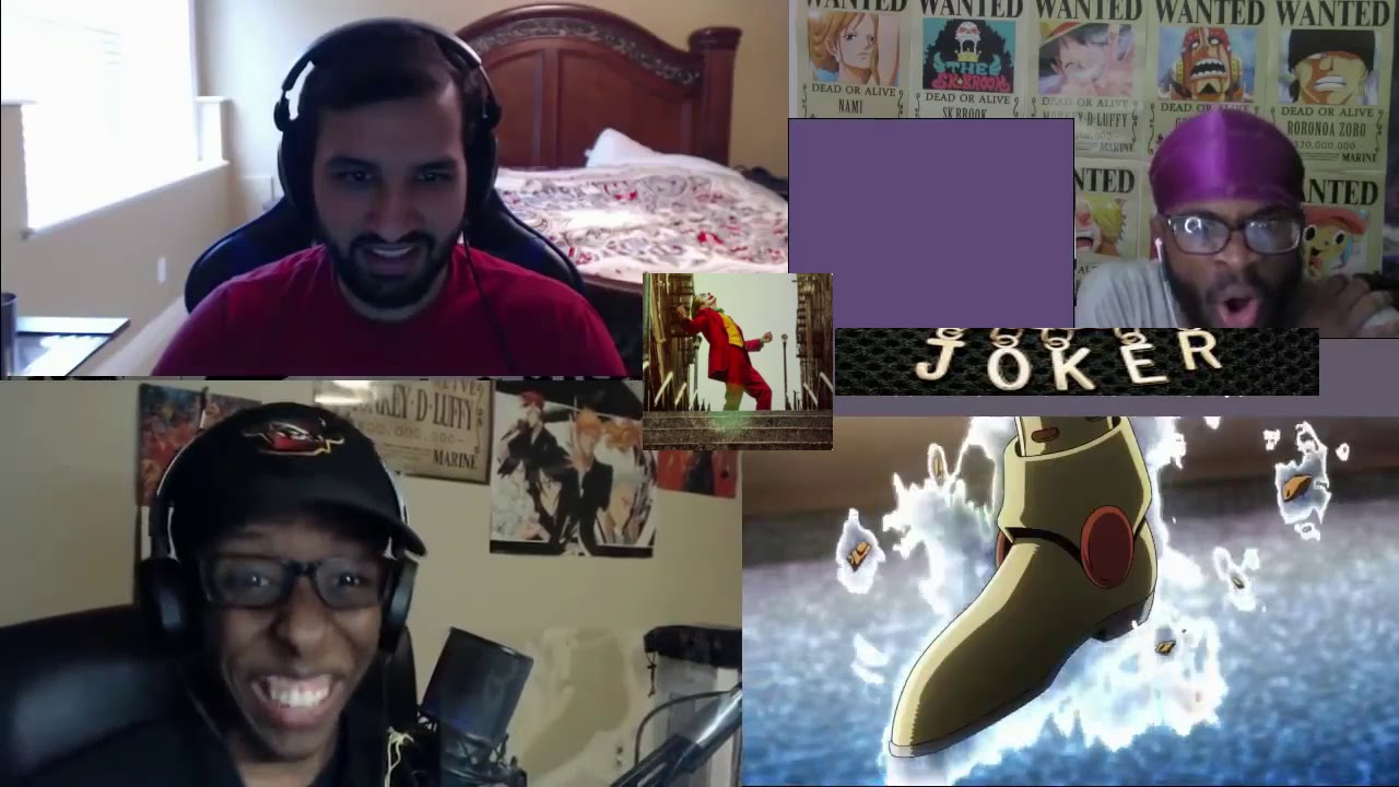 Gold experience REQUIEM vs DIAVOLO REACTION MASHUP