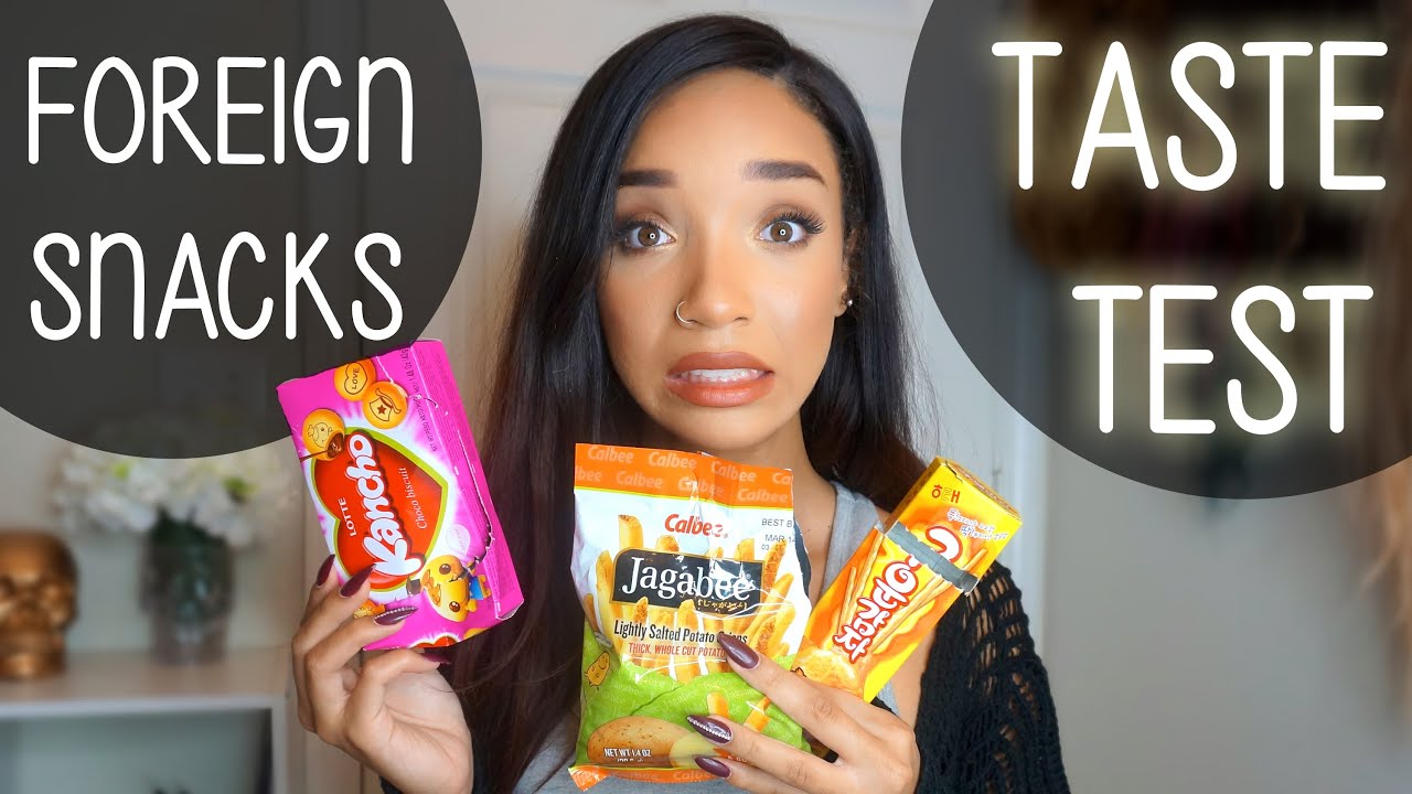 UNBOXING| Funny Taste-Testing (Foreign Snacks)