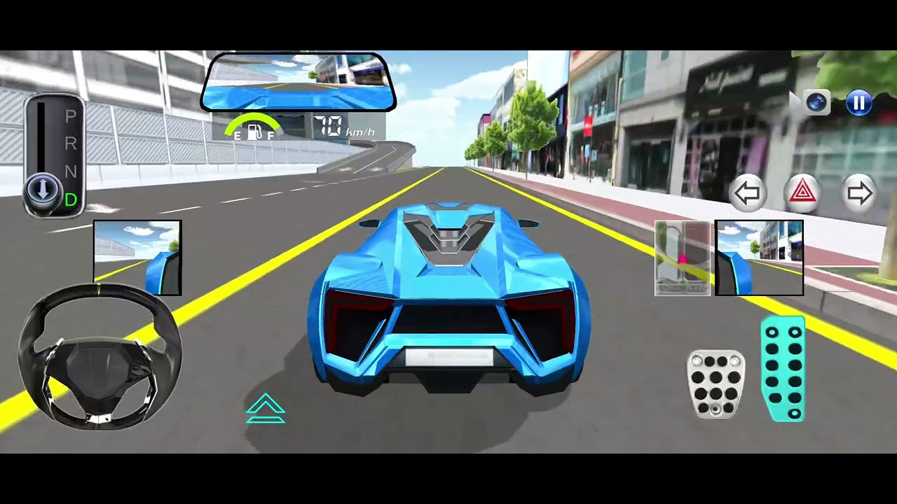 New W Motors Lykan HyperSport For Parking - 3D Driving Class Android Game | Car Game Lesson 