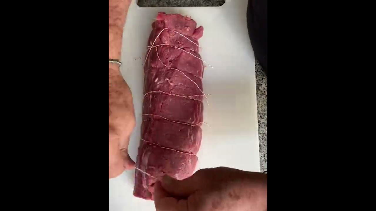 Filete de res al horno