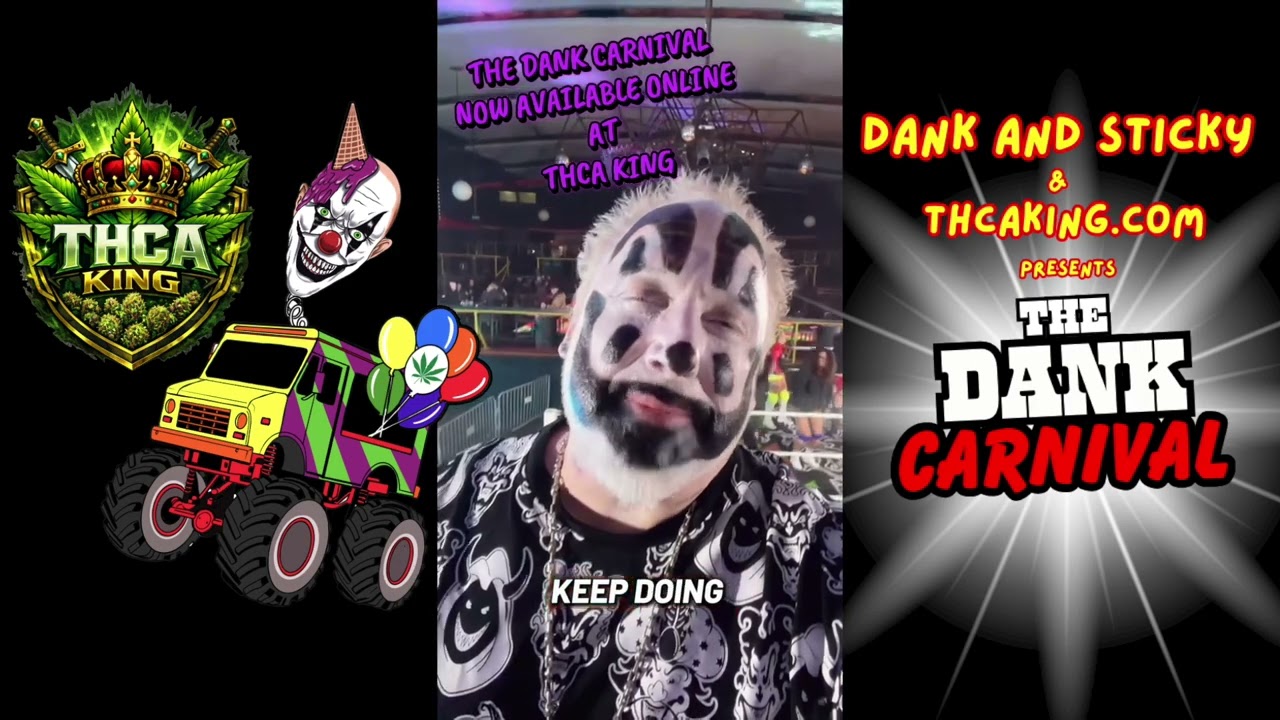 Violent J Of ICP Shouts Out Diamond Rain Runtz From The Dank Carnival 🎡 At THCa KING 👑