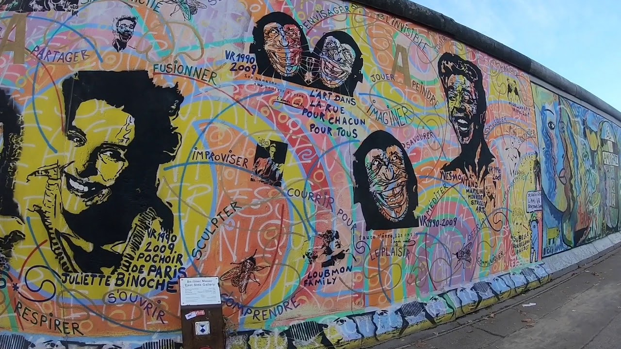 Il muro di Berlino: East Side Gallery