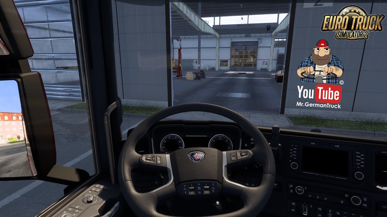 [ETS2 v1.55] Animated Steering Wheel for all Trucks