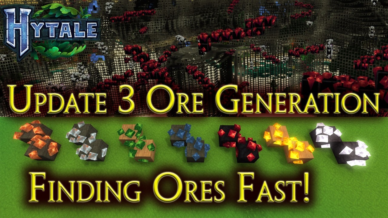 Hytale New Update 3 | Where to find all the ores in Hytale | Update 3 Changes Again