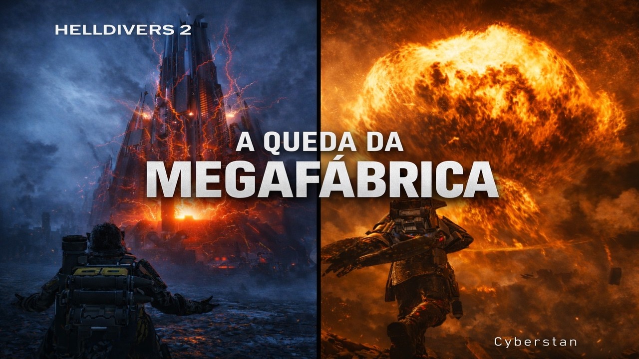 CYBERSTAN: GUERRA TOTAL 🔥 NÚCLEO CIBORGUE DESTRUÍDO | 0 Mortes | Dificuldade Máx | Helldivers 2 Ep09
