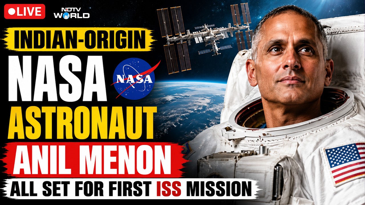 Watch LIVE | NASA Astronaut Anil Menon Launches to ISS Aboard Soyuz Rocket from Kazakhstan