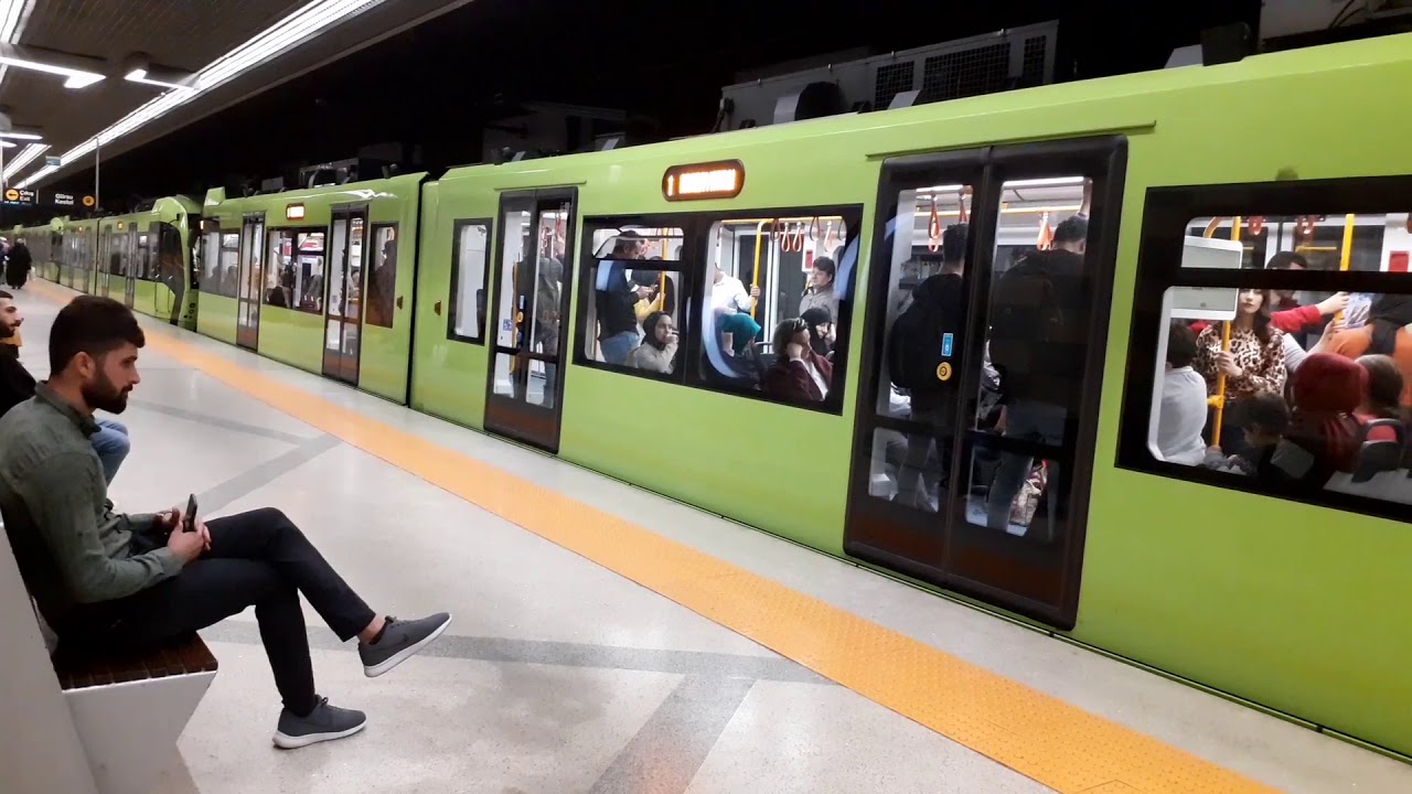 Bursa Metrosu BursaRay - Şehreküstü İstasyonu 29.10.2019