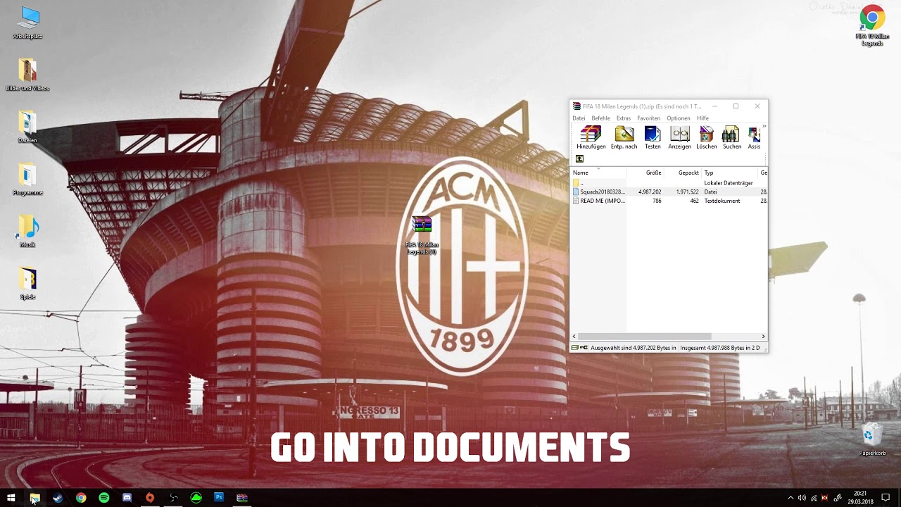 FIFA 18 PC | AC Milan Legends Patch