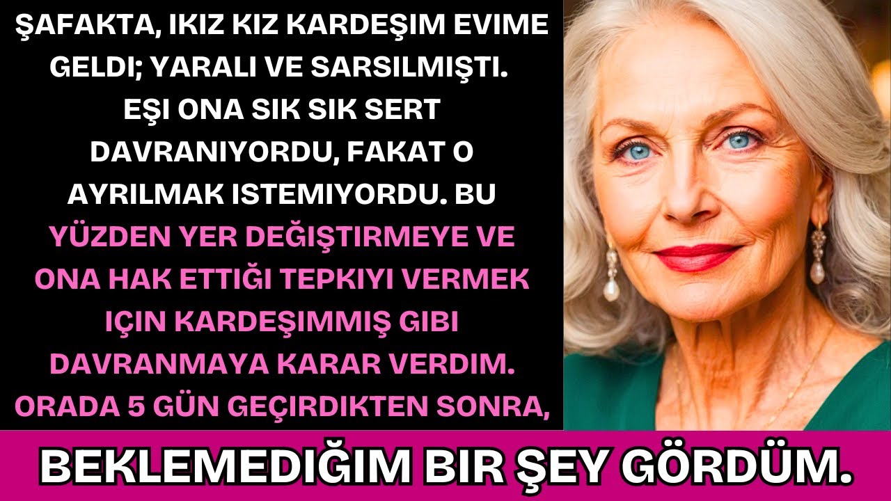 İkiz Kız Kardeşim Saat 3’te Yaralı Geldi, Bu Yüzden Yer Değiştirdim