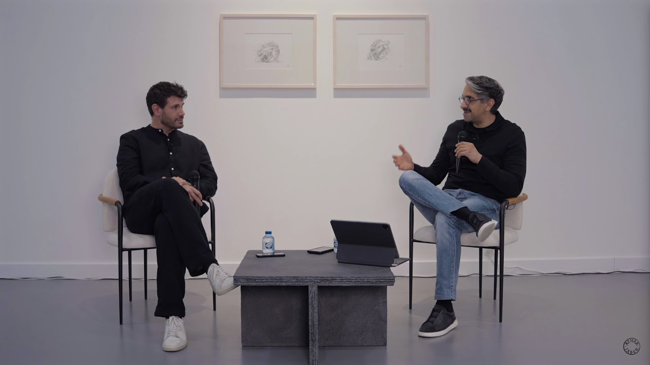 Artist Talk - Sultan Al Qassemi in conversation with Athar Jaber