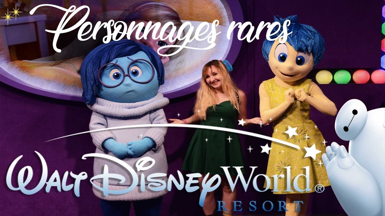 LES PERSONNAGES RARES DE WALT DISNEY WORLD ! 🤩 MES PLUS BELLES RENCONTRES