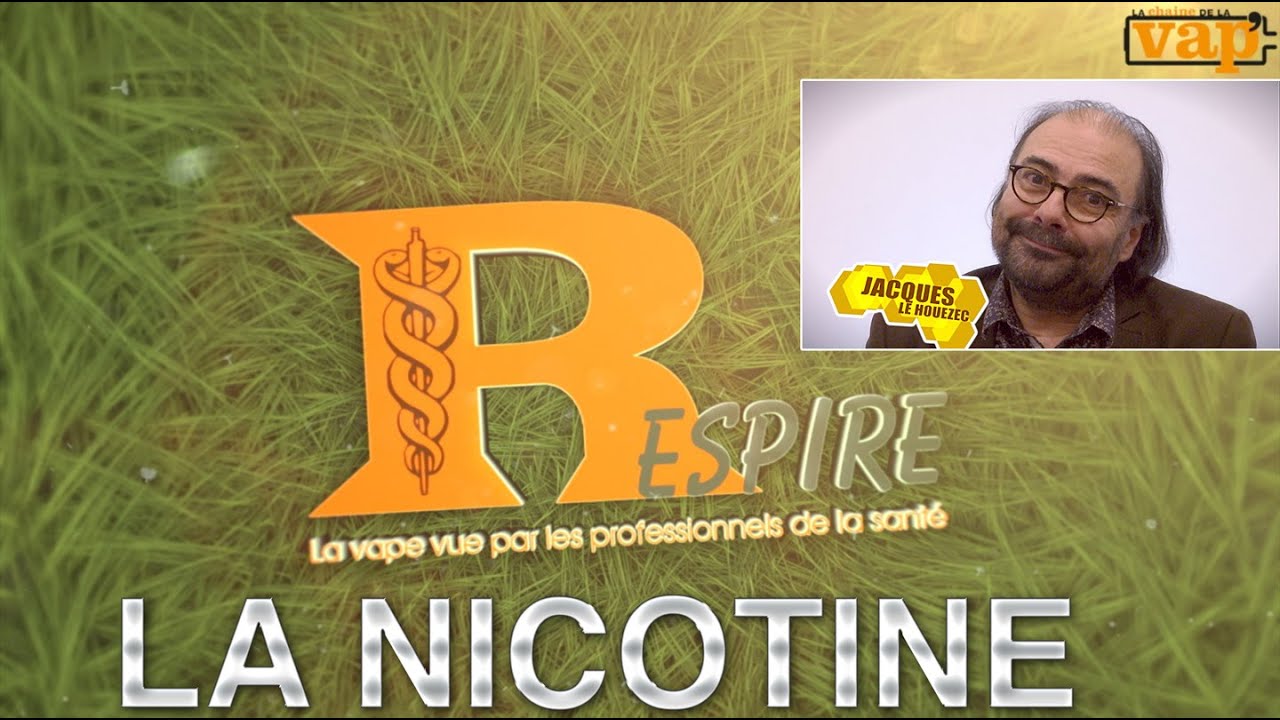 La nicotine. Jacques Le Houezec, spécialiste mondial de la nicotine.