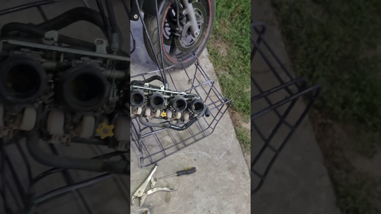 Honda Hornet 600, проблема в карбюраторах