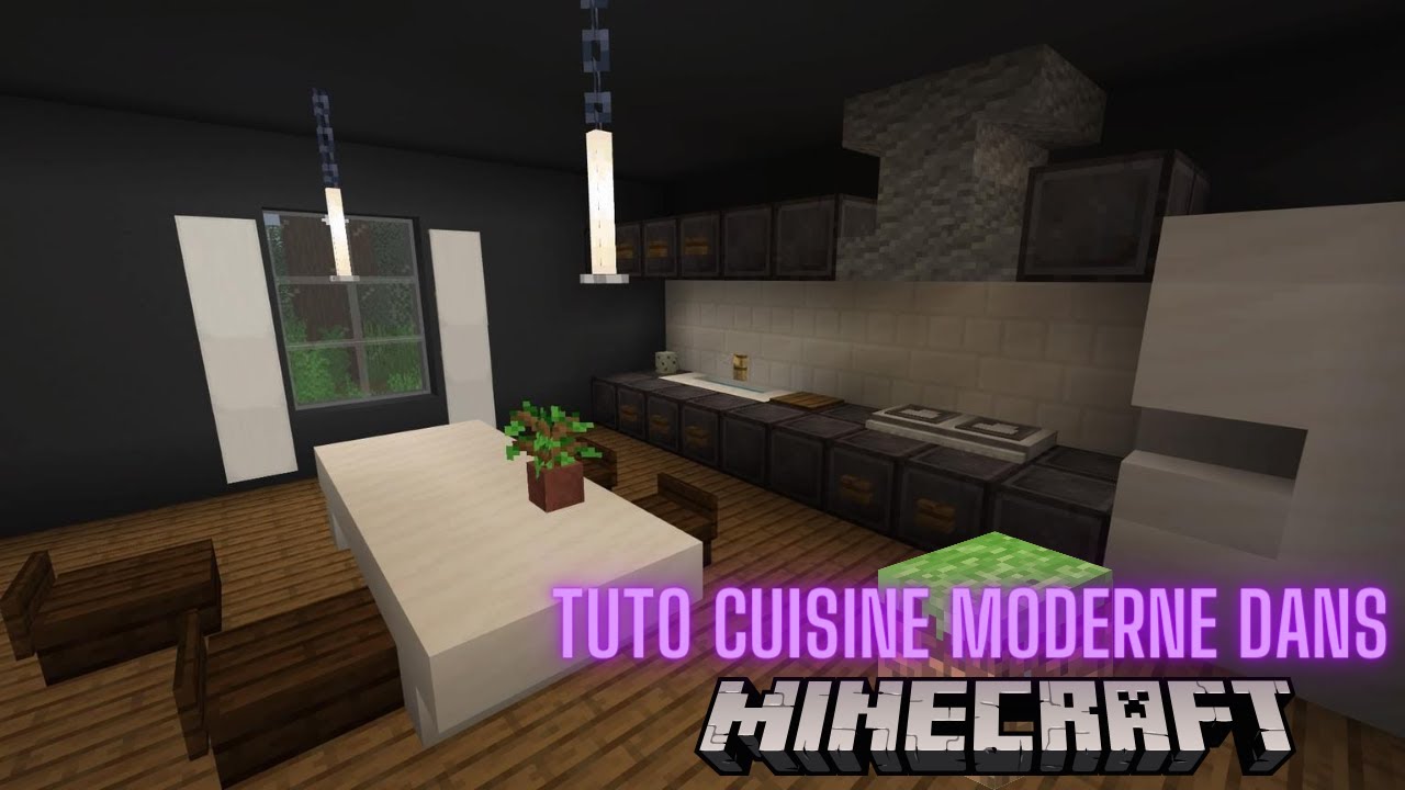 ⚒️ Tuto Cuisine moderne dans Minecraft
